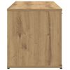 vidaXL Meuble TV ch&ecirc;ne artisanal 120x34x37 cm bois d'ing&eacute;nierie