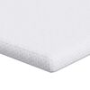 vidaXL Surmatelas Blanc 90 x 190 cm Tissu Jacquard