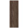 vidaXL Buffet chêne marron 30x41x124 cm bois d'ingénierie