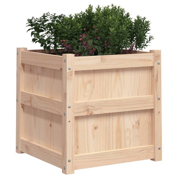 vidaXL Jardini&egrave;res 2 pcs bois de pin massif
