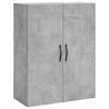 vidaXL Armoires murales 2 pcs gris b&eacute;ton bois d'ing&eacute;nierie
