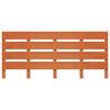 vidaXL T&ecirc;te de lit cire marron 180 cm bois massif de pin