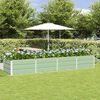 vidaXL Jardini&egrave;re Vert 320 x 80 x 45 cm Acier