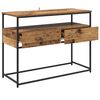 vidaXL Table console Bois Ancien 100 x 40 x 75 cm Bois d'ing&eacute;nierie