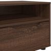 vidaXL Meuble TV Ch&ecirc;ne brun 100 x 48 x 43 cm Bois d'ing&eacute;nierie