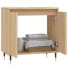 vidaXL Armoire de bain ch&ecirc;ne sonoma 58x33x60 cm bois d'ing&eacute;nierie