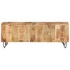 vidaXL Meuble TV 110x30x40 cm Bois massif de manguier