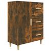 vidaXL Buffet ch&ecirc;ne fum&eacute; 69,5x34x90 cm bois d'ing&eacute;nierie
