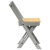 vidaXL Chaises à manger pliables lot de 4 Corona bois de pin massif