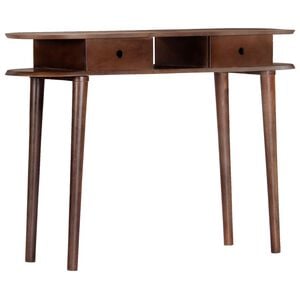 vidaXL Console 110x35x76 cm en bois d'acacia massif