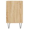 vidaXL Meuble TV chêne sonoma 69,5 x 30 x 50 cm bois d'ingénierie