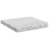 vidaXL Plaque de poids carr&eacute;e pour parasol Granit 25 kg Gris