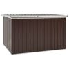 vidaXL Bo&icirc;te de rangement de jardin Marron 171x99x93 cm