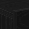 vidaXL Tables de chevet flottantes lot de 2 ch&ecirc;ne noir 40 x 32 x 15 cm bois d'ing&eacute;nierie