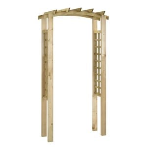 vidaXL Arche en treillis 110x60x210 cm Bois de pin massif impr&eacute;gn&eacute;