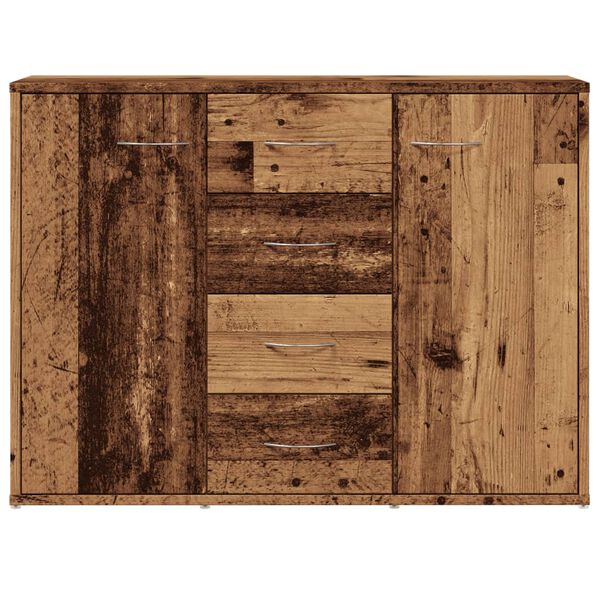vidaXL Buffet vieux bois 88x30x64 cm bois d'ing&eacute;nierie