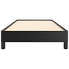 vidaXL Cadre de lit sans matelas noir 100x200 cm similicuir
