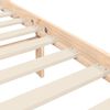 vidaXL Cadre de lit sans matelas 100x200 cm bois massif de pin