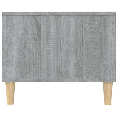 vidaXL Table basse sonoma gris 102x50x40 cm bois d'ingénierie