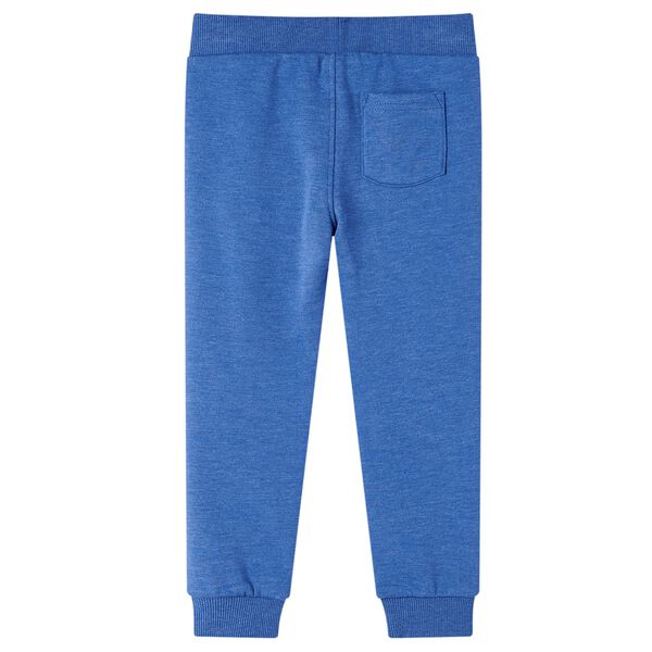 Pantalon de surv&ecirc;tement pour enfants bleu m&eacute;lange 92