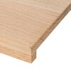 vidaXL Marches d'escalier 20pcs non trait&eacute; 80x30x2cm bois ch&ecirc;ne massif