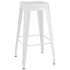 vidaXL Ensemble de bar 7 pcs Blanc