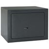 vidaXL Coffre-fort avec verrouillage Gris fonc&eacute; 23 x 17 x 17 cm Acier