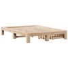 vidaXL Cadre de lit sans matelas 140x190 cm bois de pin massif