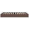 vidaXL Cadre de lit ottoman sans matelas marron 140x200 cm similicuir