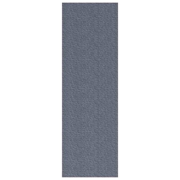 vidaXL Tapis Couloir Gris clair 80 x 250 cm tissu