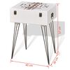 vidaXL Table de chevet 40x30x57 cm Blanc