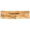 vidaXL Dessus de table 110x20x2,5cm bord vif bois massif manguier brut