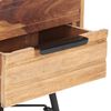 vidaXL Table de chevet Bois massif 40x30x50 cm