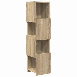 vidaXL Meuble d'angle 25,5x25x102cm Bois d'ing&eacute;nierie Ch&ecirc;ne Sonoma