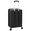 vidaXL Valise avec verrouillage Noir 34 x 23 x 55.5 cm Plastic ABS