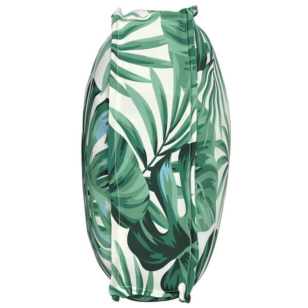 vidaXL Coussin pour dossier de palette Floral Motif de feuille