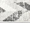 vidaXL Tapis Gris et blanc 120x170 cm PP
