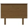 vidaXL T&ecirc;te de lit Marron miel 104x6x82,5 cm Bois massif de pin