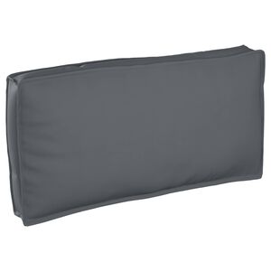 vidaXL Coussin Anthracite 120 x 60 x 12 cm Tissu Oxford
