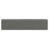 vidaXL Abri de jardin Gris clair 192x938x223 cm Acier galvanisé