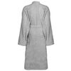 vidaXL Peignoir KINN Gris XXL Coton