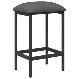 vidaXL Tabouret de bar Gris clair 40 x 32 x 74 cm Bois d'ing&eacute;nierie