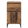 vidaXL Cabinet de chevet Bois ancien 40 x 35 x 70 cm Bois d'ing&eacute;nierie