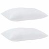 vidaXL Couette avec oreiller 3 pcs Blanc Microfibre