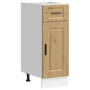 vidaXL Armoire de cuisine Porto ch&ecirc;ne artisanal bois d'ing&eacute;nierie