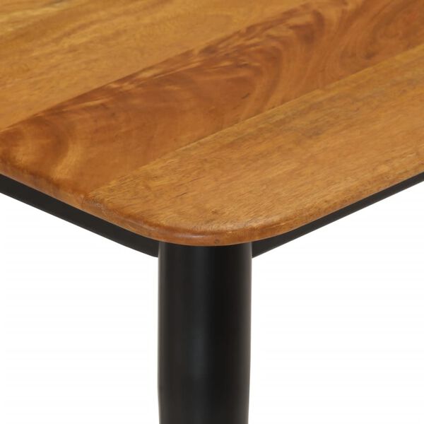 vidaXL Banc 160x40x45 cm bois massif de manguier et fer