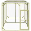 vidaXL Poulailler 200x400x200 cm Bois de pin massif impr&eacute;gn&eacute;