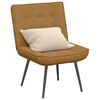 vidaXL Chaise de relaxation marron 64x74x84 cm velours