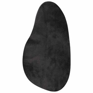 vidaXL Tapis de surface HUARTE Noir 100 x 200 cm Polyester