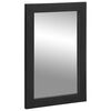 vidaXL Miroir de bain noir 50x70x2,5 cm bois d'ing&eacute;nierie et laiton